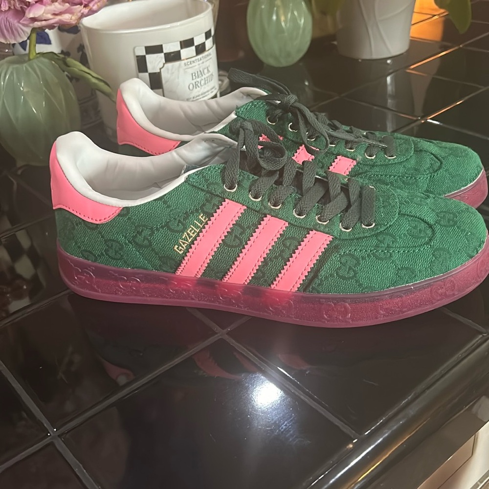 COPY - Gucci Adidas Gazelle Trainers RARE